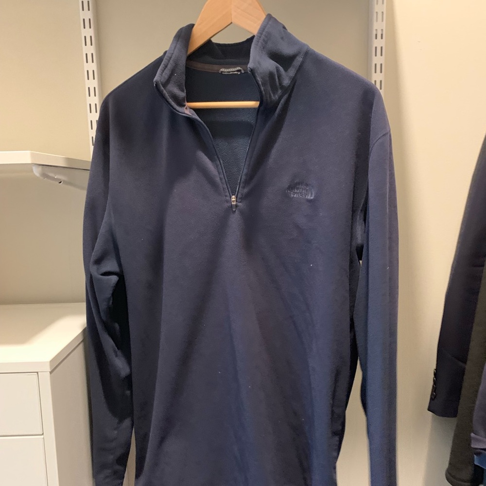 North face quarter zip